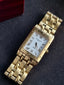 Raymond Weil Tango Men's Swiss Quartz Watch – 28mm × 35mm White Dial & Gold-Tone Stainless Steel Bracelet 5380