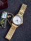West End womens Automatic Day-Date Watch – 24mm Dial & Stainless Steel Bracelet