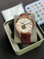 Fossil Townsman Automatic Dark Brown Leather Watch ME3105