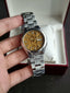 Seiko 5 Gents Watch 38mm Golden Dial Automatic Watch