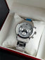 Invicta Angel Women's Quartz Chronograph Watch – 38mm Silver Dial & Stainless Steel Bracelet – 19216