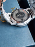 New FOXBOX 0047 Magnetic Ball Watch Mens Waterproof Leather Quartz Wristwatch Skeleton 42MM Dial Rolling Ball Pointer Men Clock