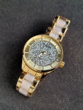 Invicta Ladies Watch Golden Casing Quartz Watch