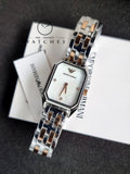 Emporio Armani Gianni T-bar Analog Black Dial Women's Watch - AR11146