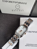 Emporio Armani Gianni T-bar Analog Black Dial Women's Watch - AR11146