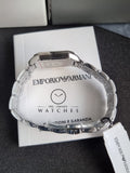 Emporio Armani Gianni T-bar Analog Black Dial Women's Watch - AR11146