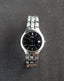 Lorus Sub Brand Of Seiko Gents Black Dial Watch Silver Chain 35mm Quartz Watch RXH63DX9