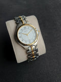 Yema Two Tone Ladies Watch 35mm Dial Quartz Watch
