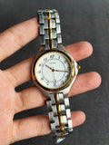 Yema Two Tone Ladies Watch 35mm Dial Quartz Watch