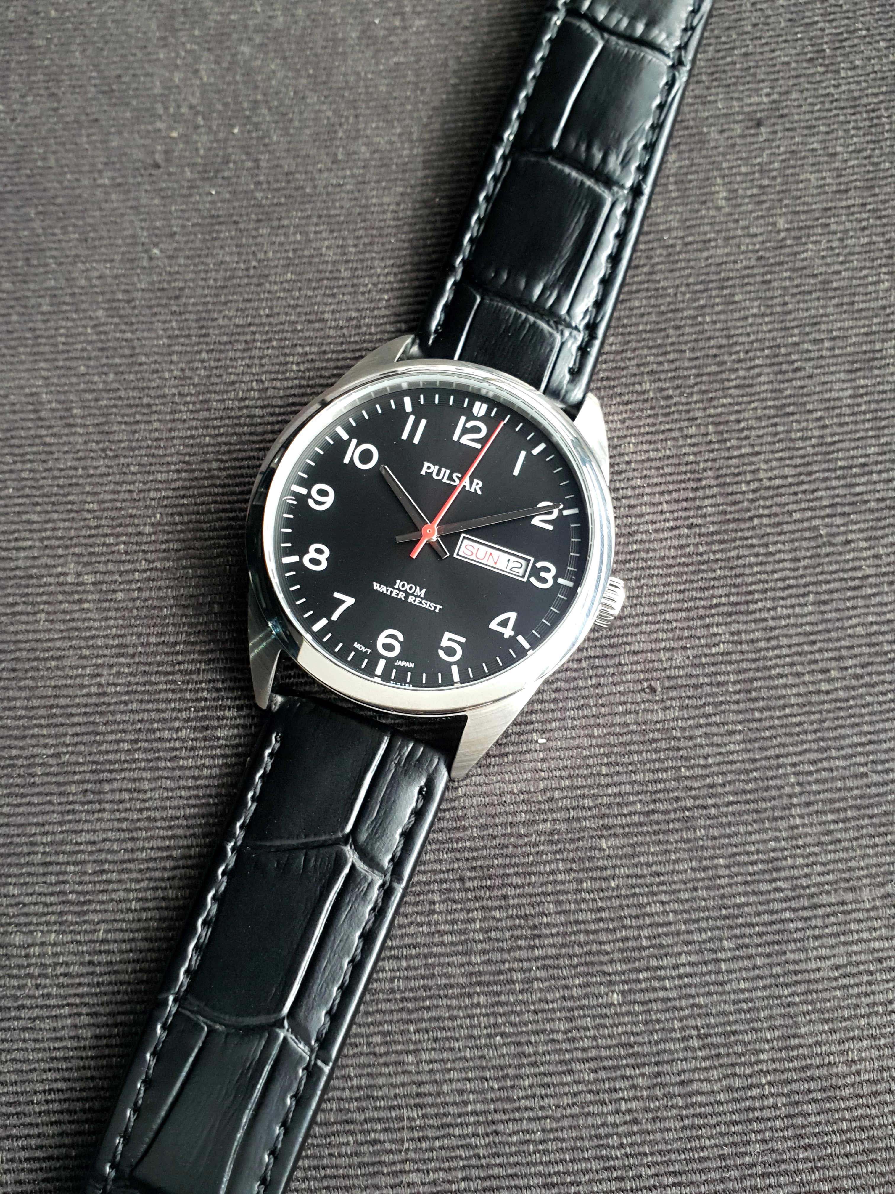 Pulsar Sub Brand Of Seiko Gents Watch 38mm Dial Quartz Watch