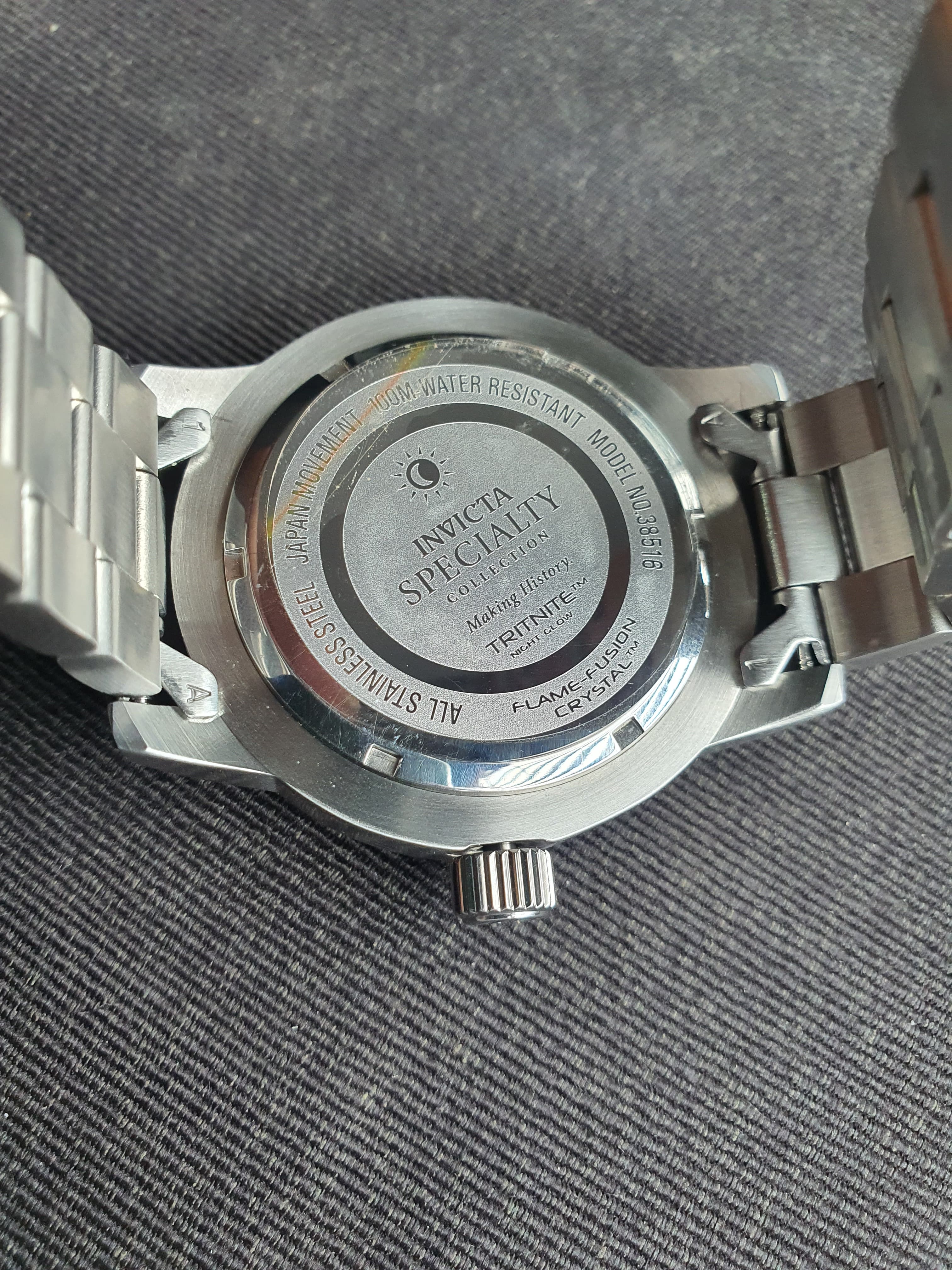 Invicta Men's 38527 Specialty Quartz Green Dial Watch