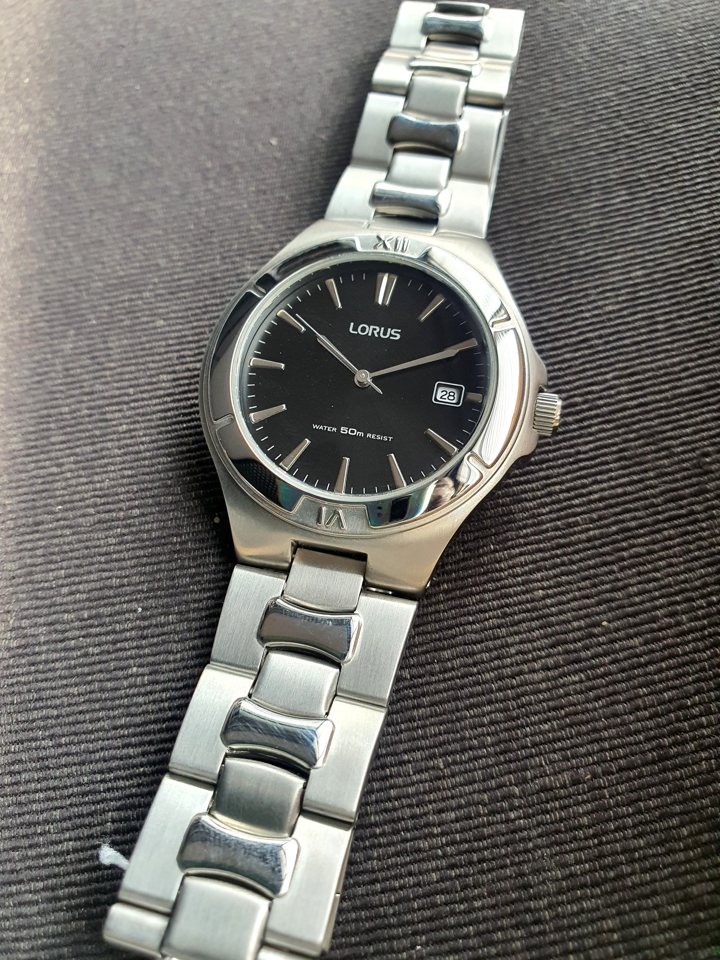 Lorus Sub Brand Of Seiko Gents Watch 37mm Dial Quartz Watch