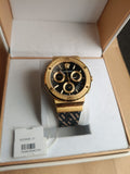 Versace Men’s Quartz Swiss Made Multi Leather Strap Black Dial 43mm Watch VEZ900621