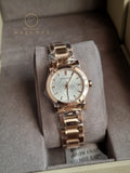 Burberry BU9204 27mm Gold Steel Bracelet & Case Mineral Women's Watch