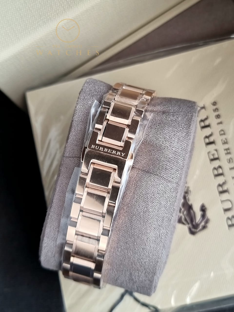 Burberry BU9204 27mm Gold Steel Bracelet & Case Mineral Women's Watch