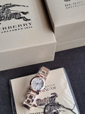 Burberry BU9204 27mm Gold Steel Bracelet & Case Mineral Women's Watch
