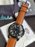 FOSSIL Grant Chronograph Black Dial Men's Watch FS5241