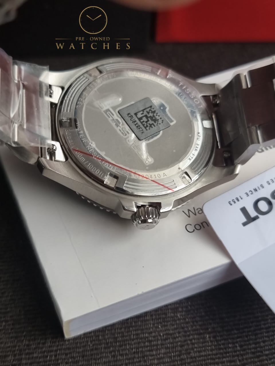 TISSOT Men’s Swiss Made Quartz Silver Stainless Steel Blue Dial 40mm Watch T120.410.11.041.00