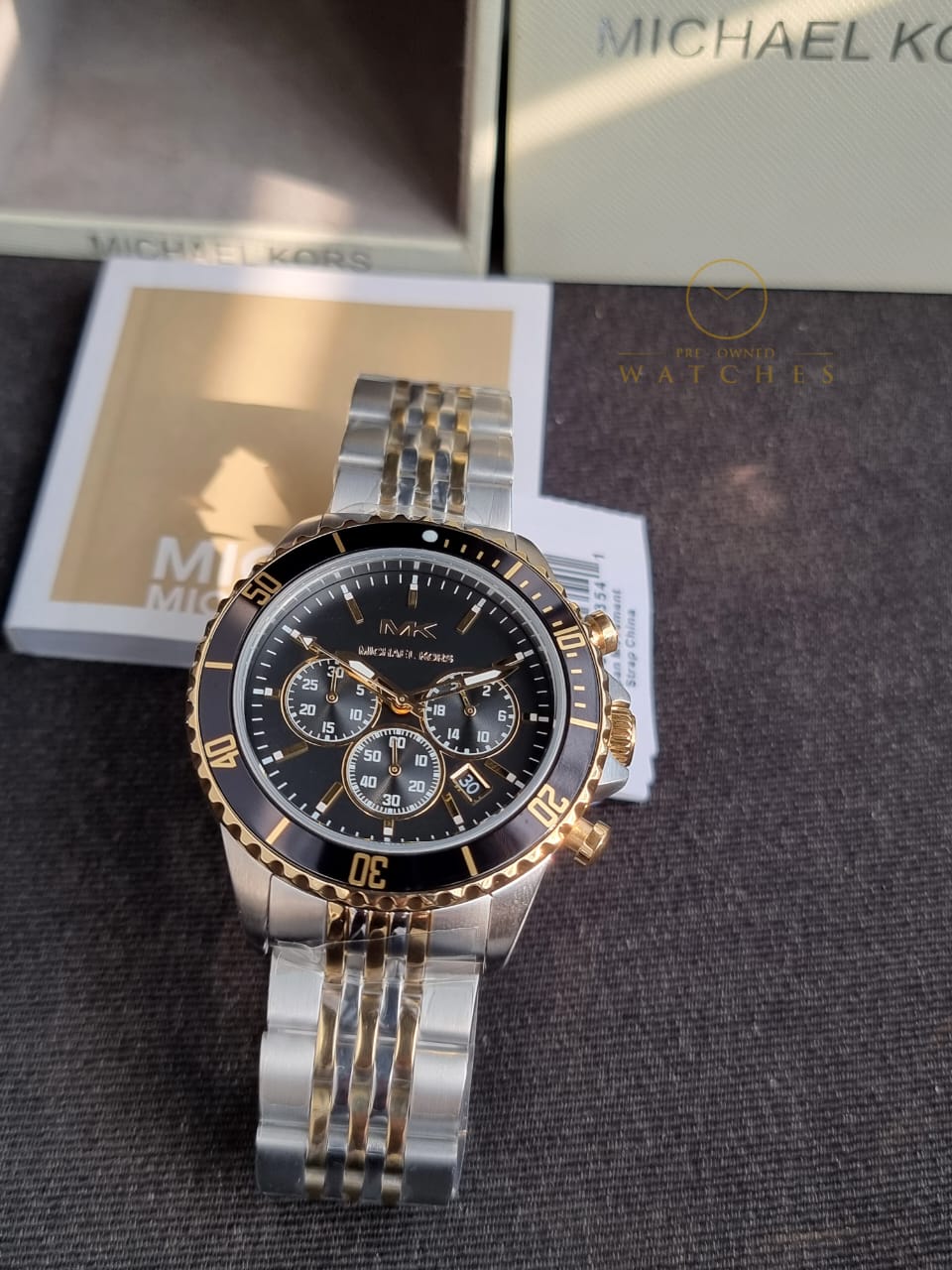 Michael Kors Bayville Chronograph Stainless Steel Watch MK8872