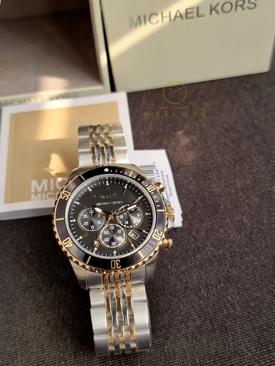 Michael Kors Bayville Chronograph Stainless Steel Watch MK8872