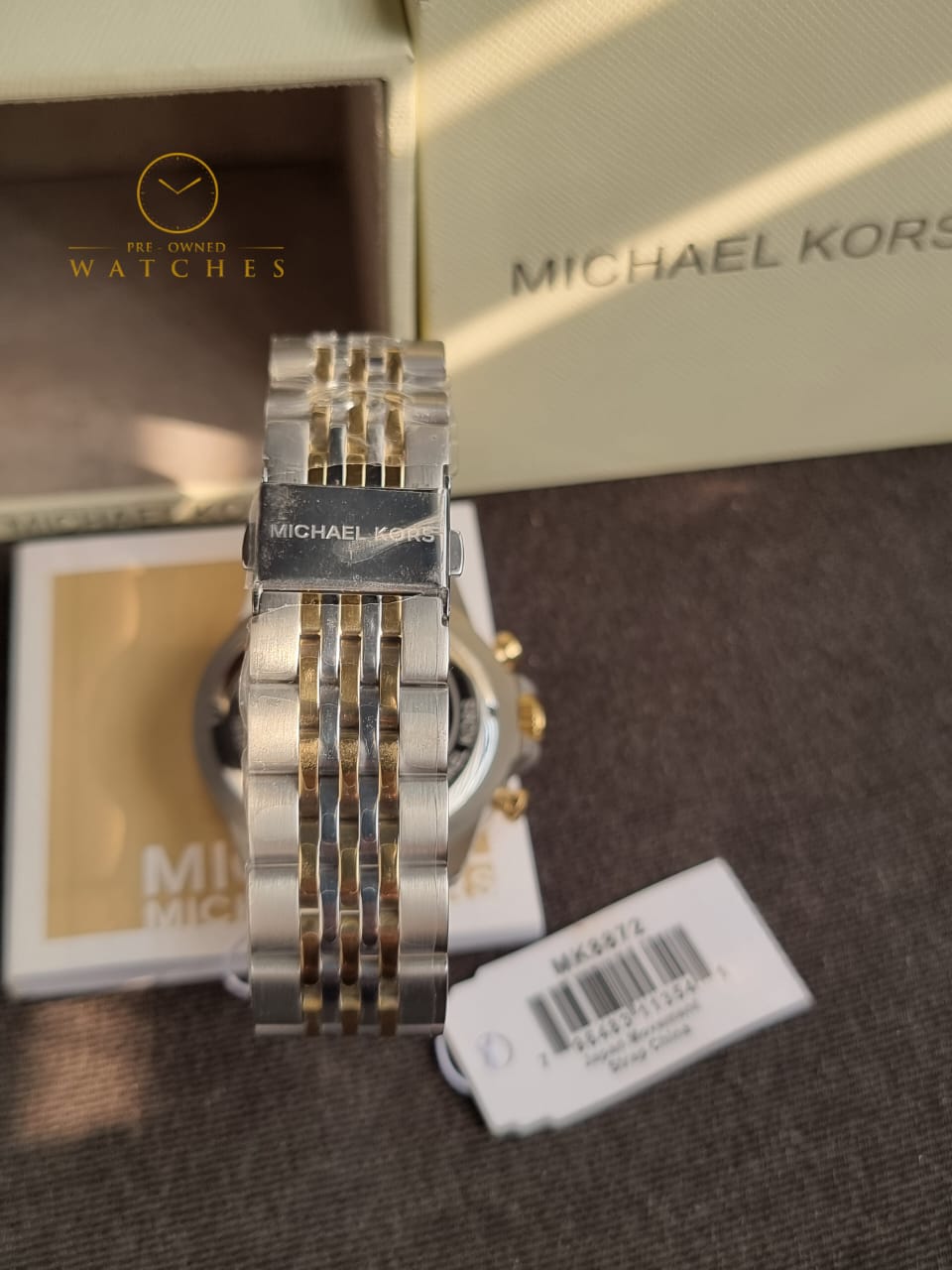 Michael Kors Bayville Chronograph Stainless Steel Watch MK8872