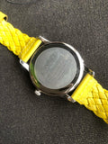 Gant Gents Watch Yellow Leather Strap Quartz Watch