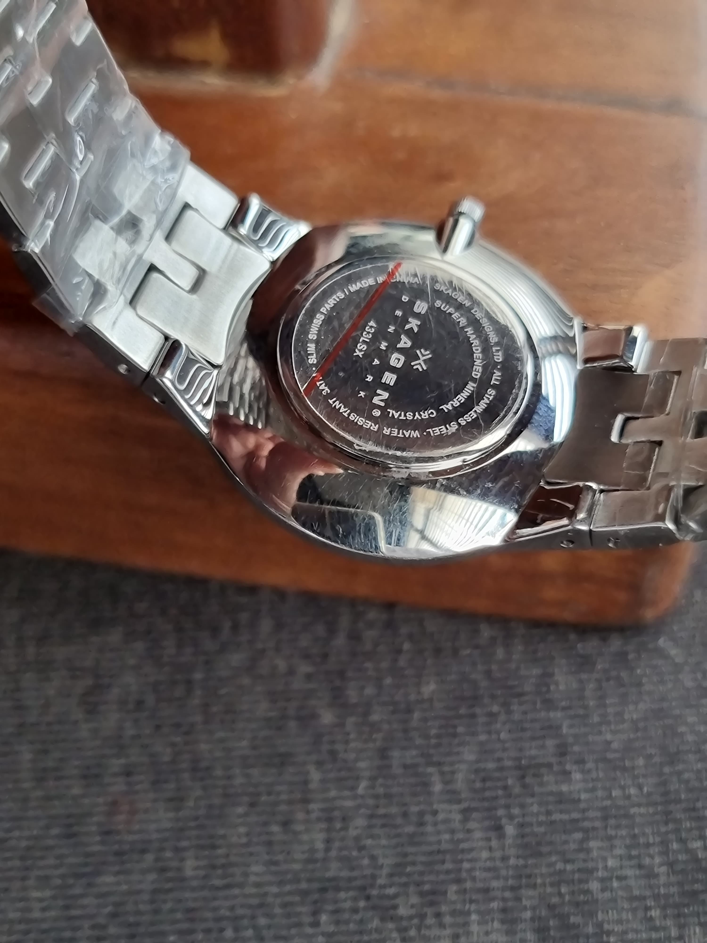 Skagen 34mm Dial Quartz Watch 433LSX Quartz Watch