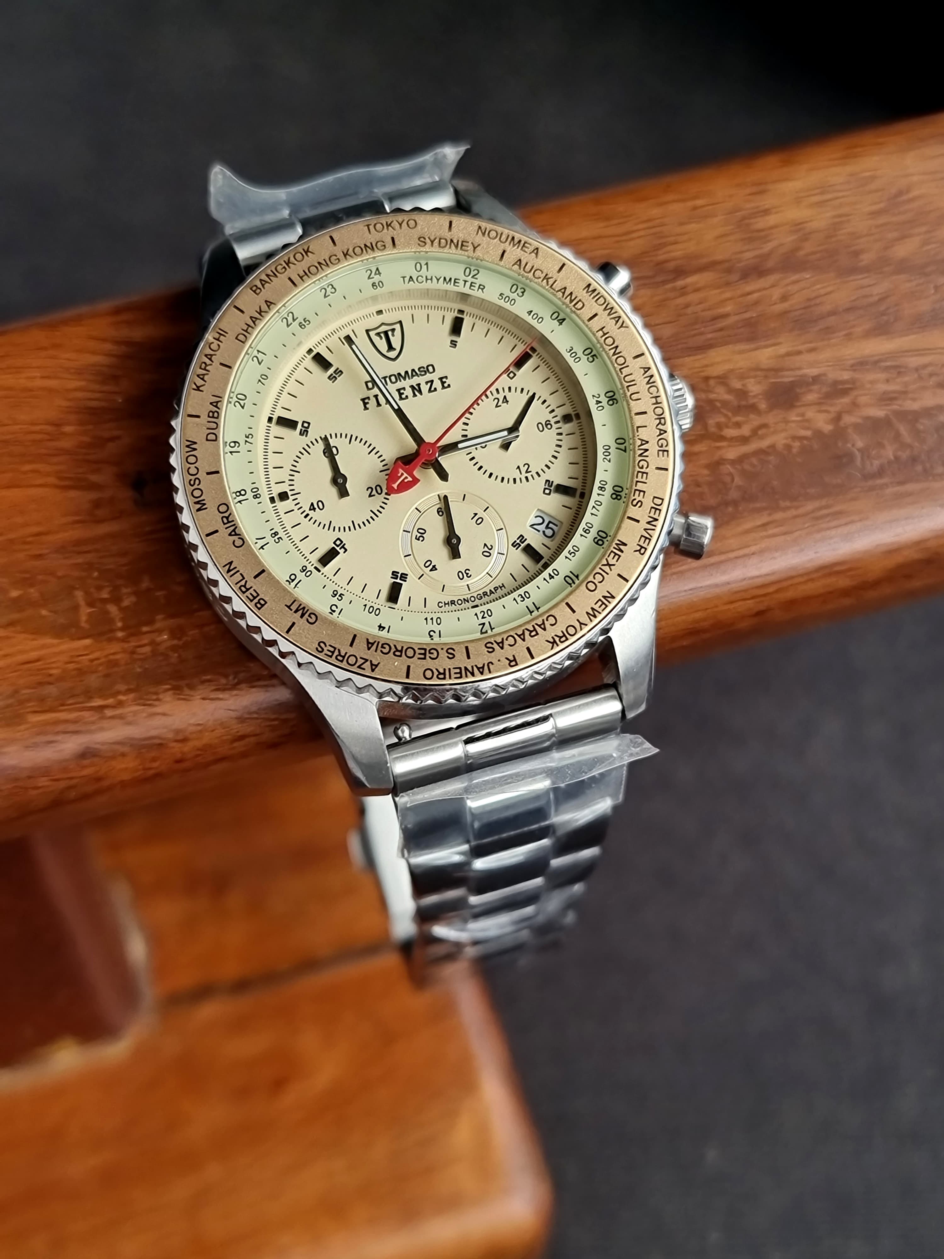 Detomaso Bolsena SL1552c(CH) Firenze 42mm Quartz Watch