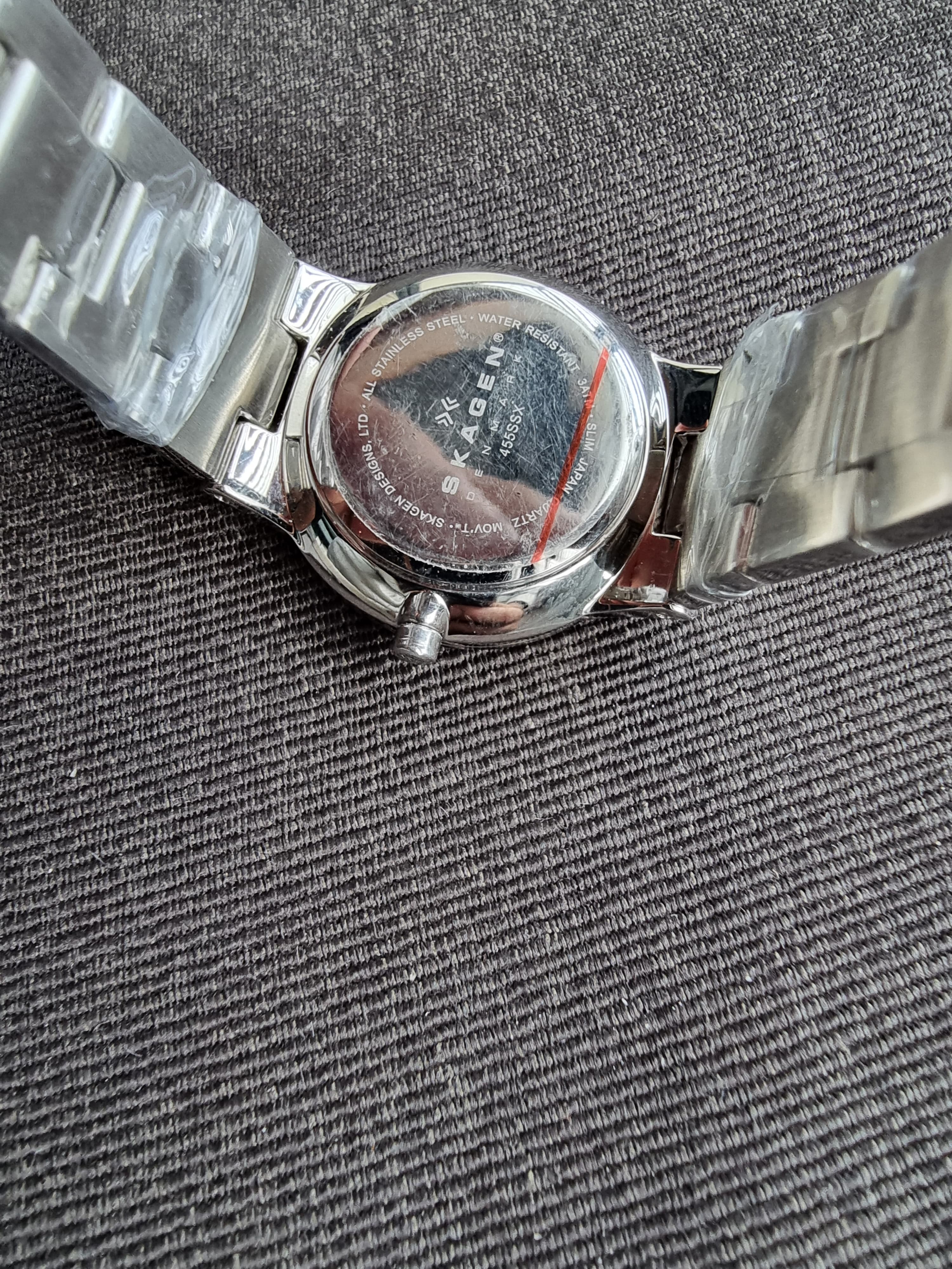 Skagen 455SSX Ladies Watch 28mm Dial Size Quartz Watch