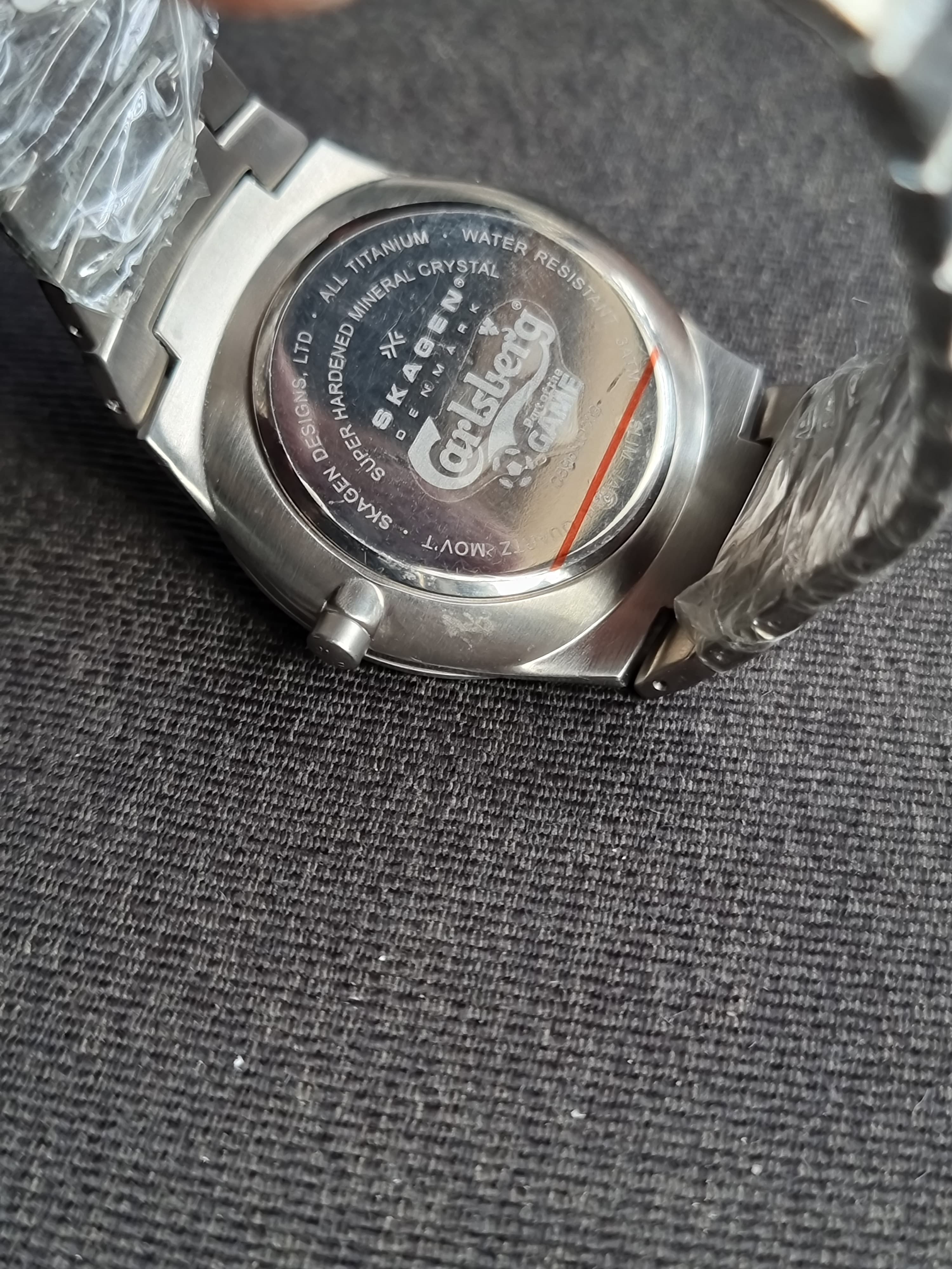 Skagen Denmark Fashion Brand Titanium Casing Quartz Watch