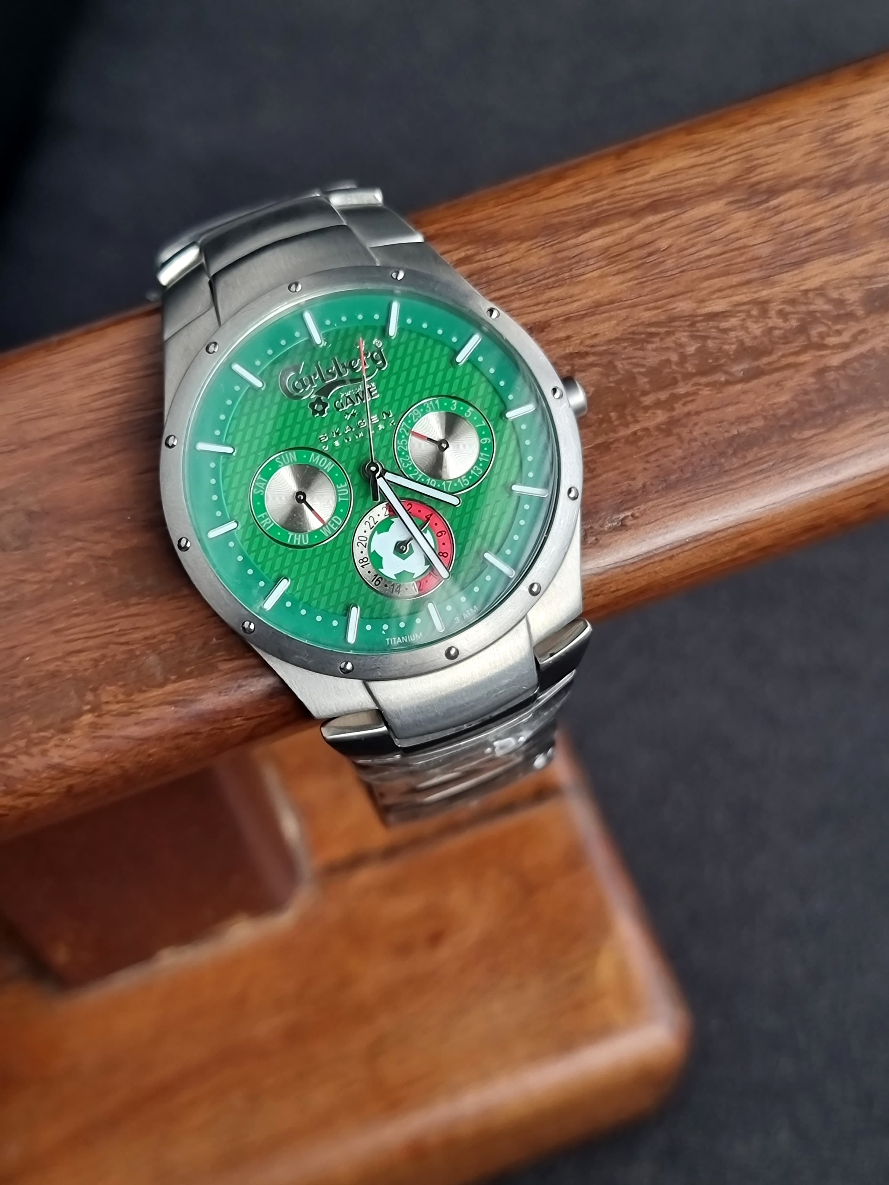 Skagen Denmark Fashion Brand Titanium Casing Quartz Watch