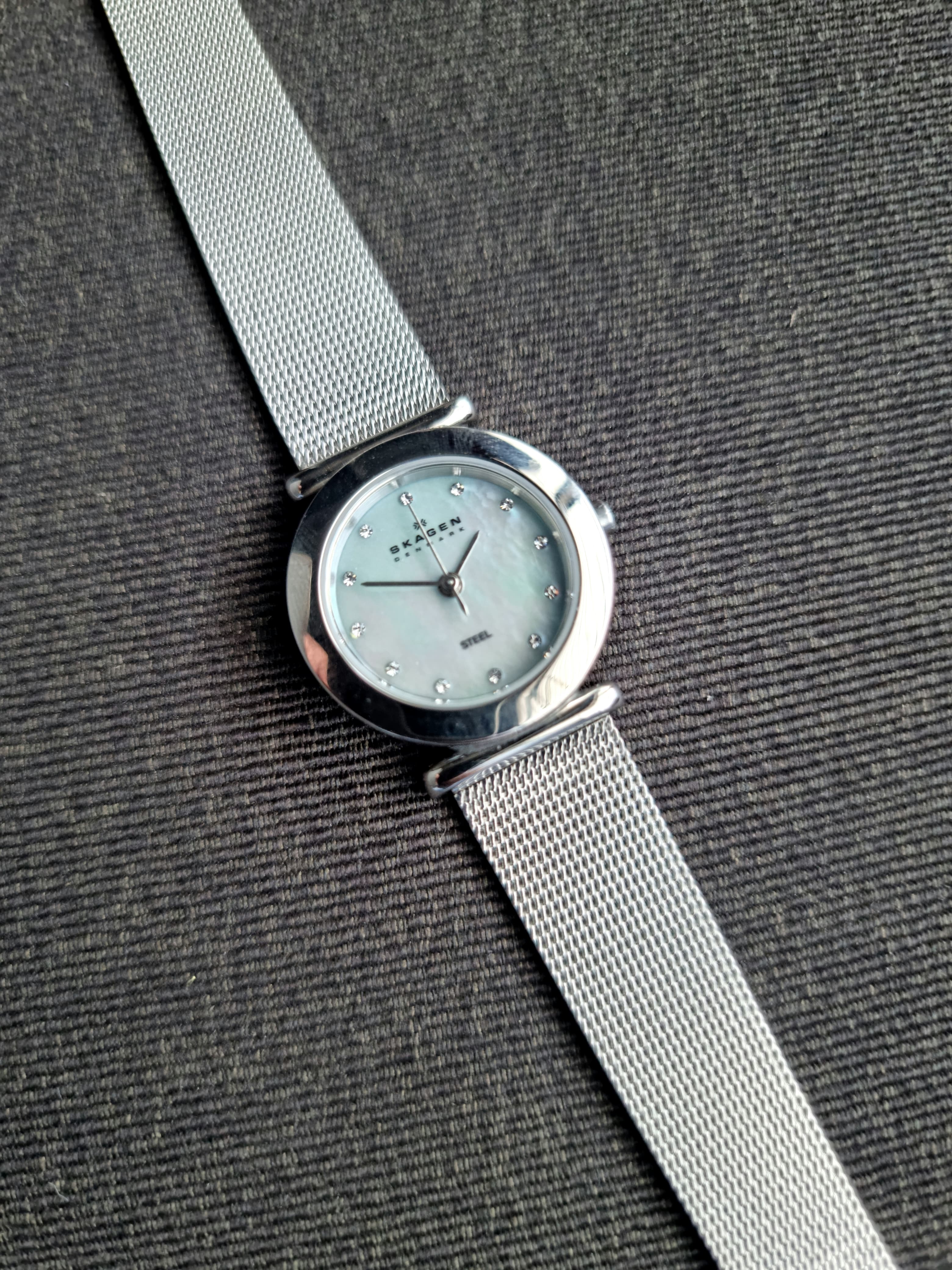 Skagen 26mm Dial Mesh Chain Quartz Watch