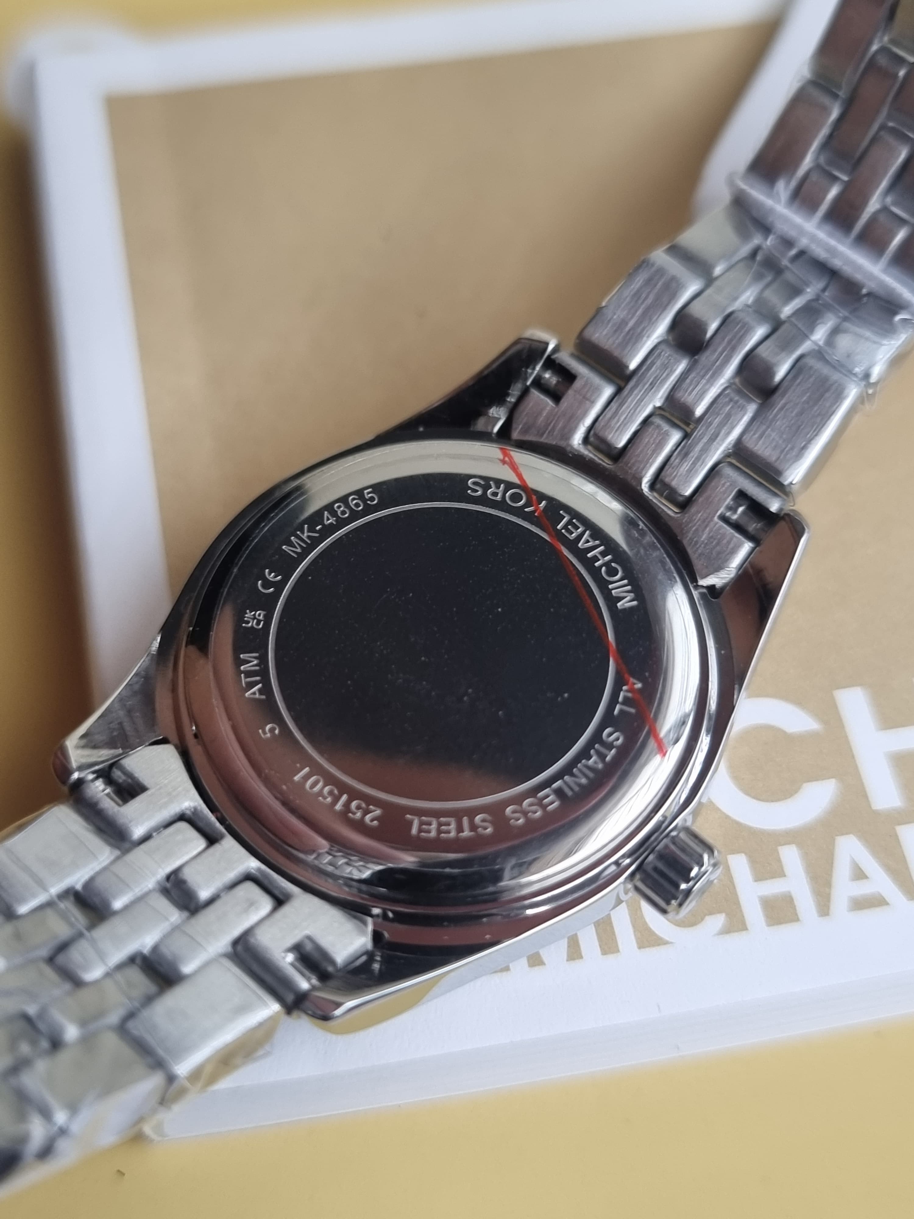 Michael Kors Lexington Three-Hand Two-Tone Stainless Steel Watch mk4865