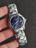 Pulsar Sub Brand Of Seiko Blue dial 35mm Dial Quartz Watch