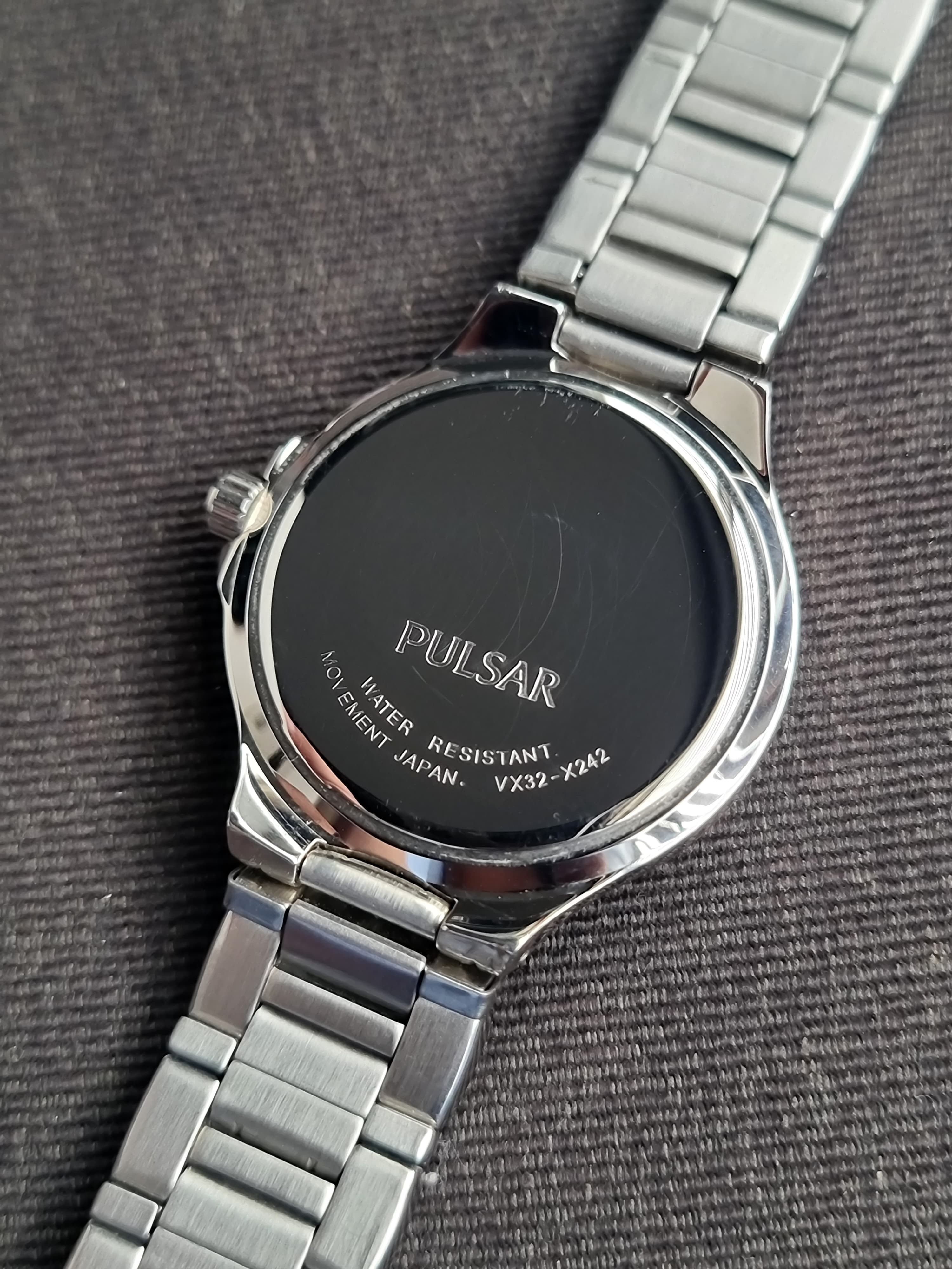 Pulsar Sub Brand Of Seiko Blue dial 35mm Dial Quartz Watch