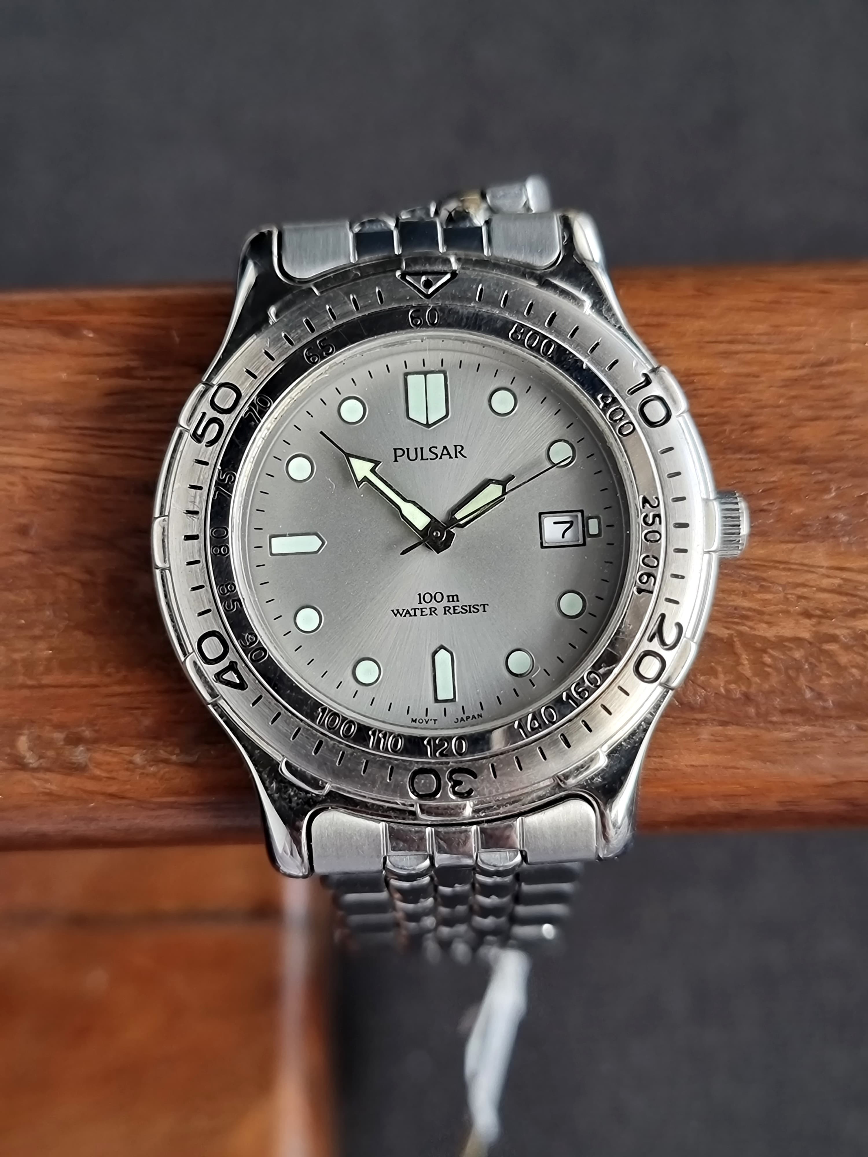 Pulsar Sub Brand Of Seiko 38mm Dial Quartz Watch