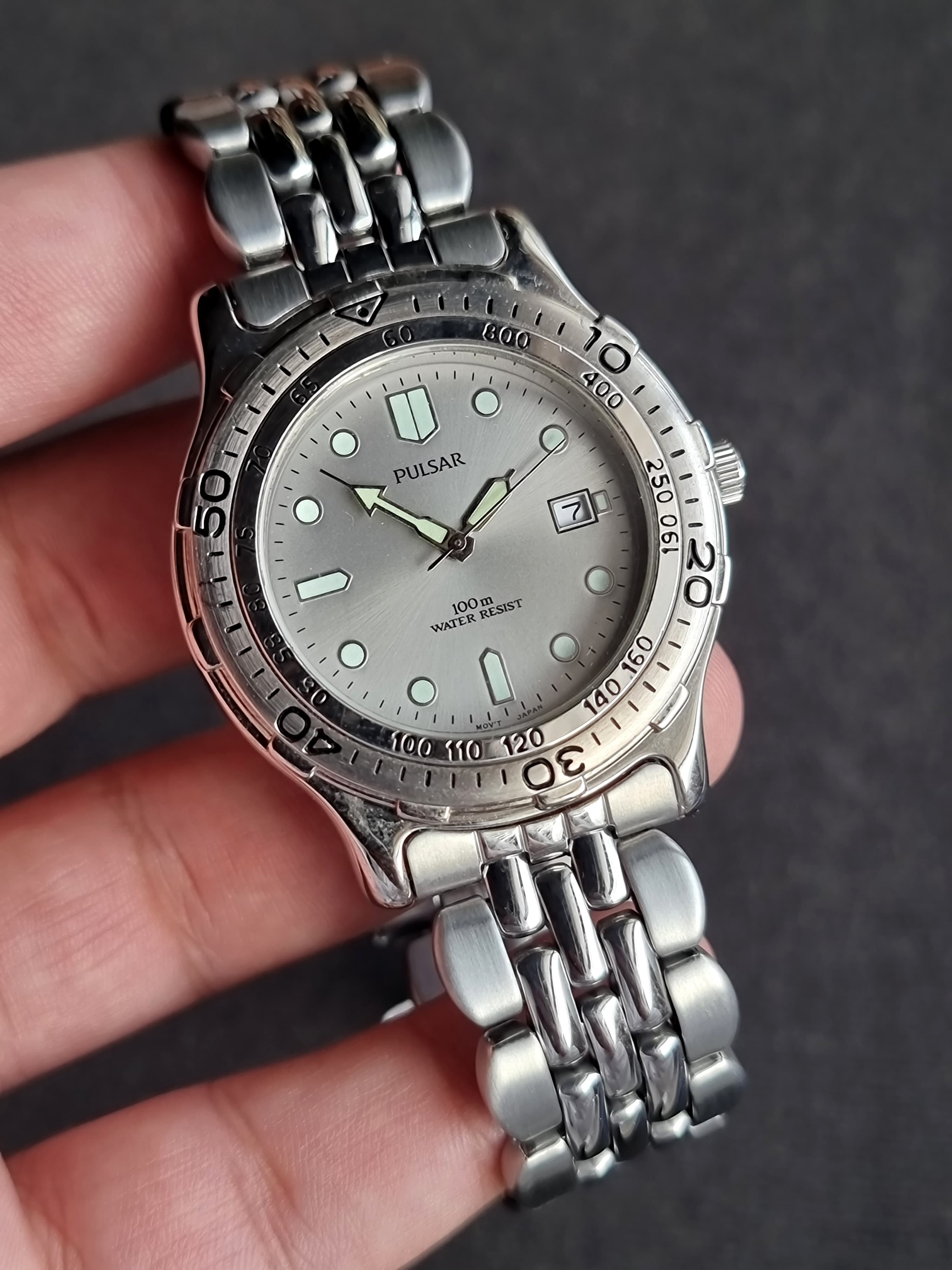 Pulsar Sub Brand Of Seiko 38mm Dial Quartz Watch