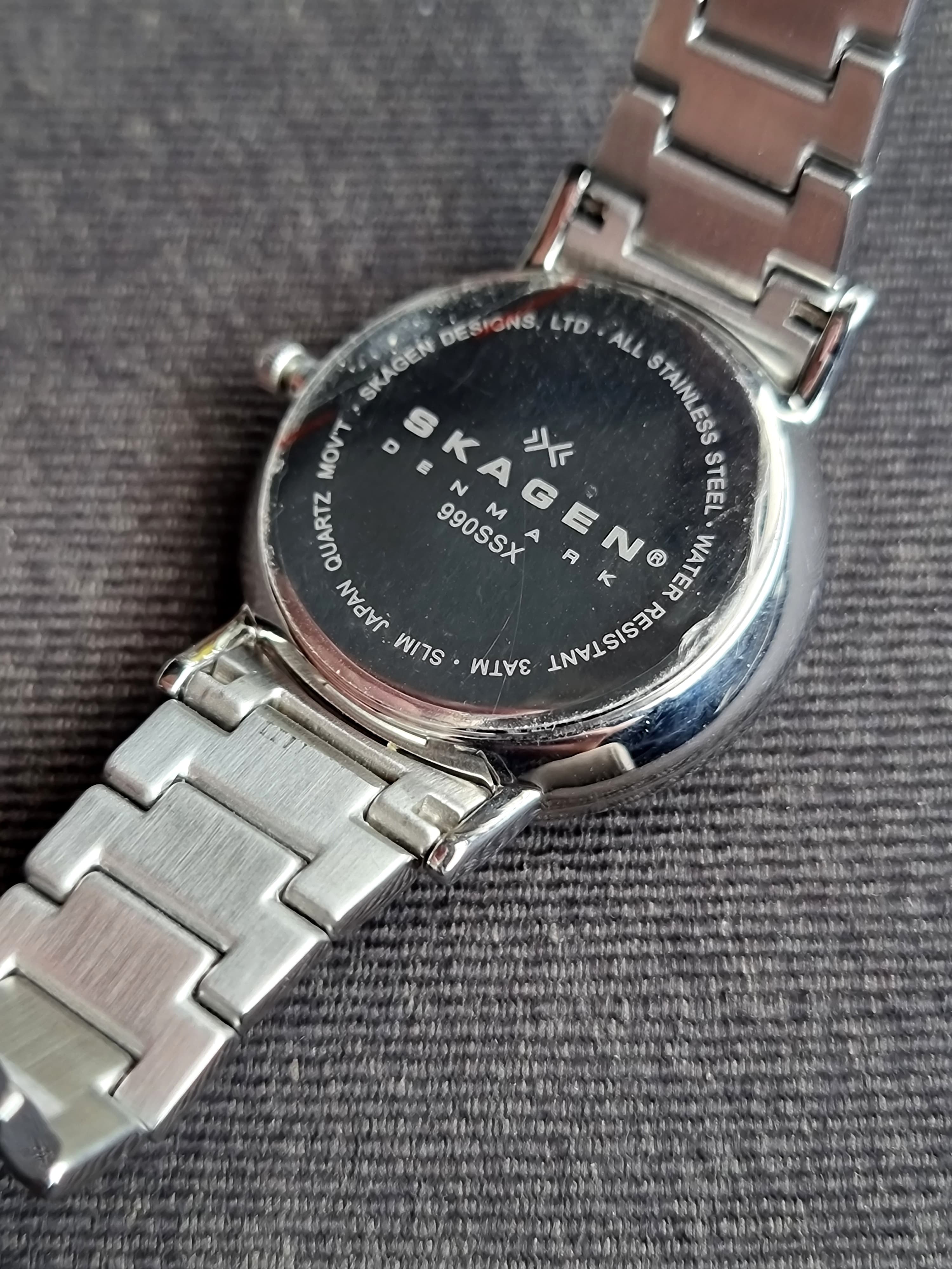 Skagen 990SSX Denmark Fashion Brand Quartz Watch