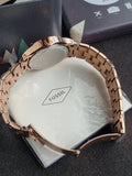 Fossil Bq1561 Womens Watch Rose Gold Casing Rose Gold Dial Quartz Watch