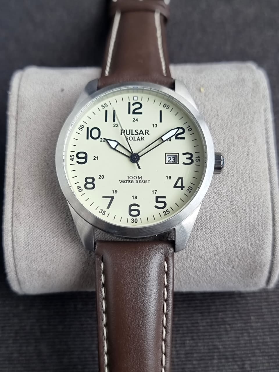 Pulsar Sub Brand Of Seiko PX3165X1 Mens Solor Operated Quartz Watch