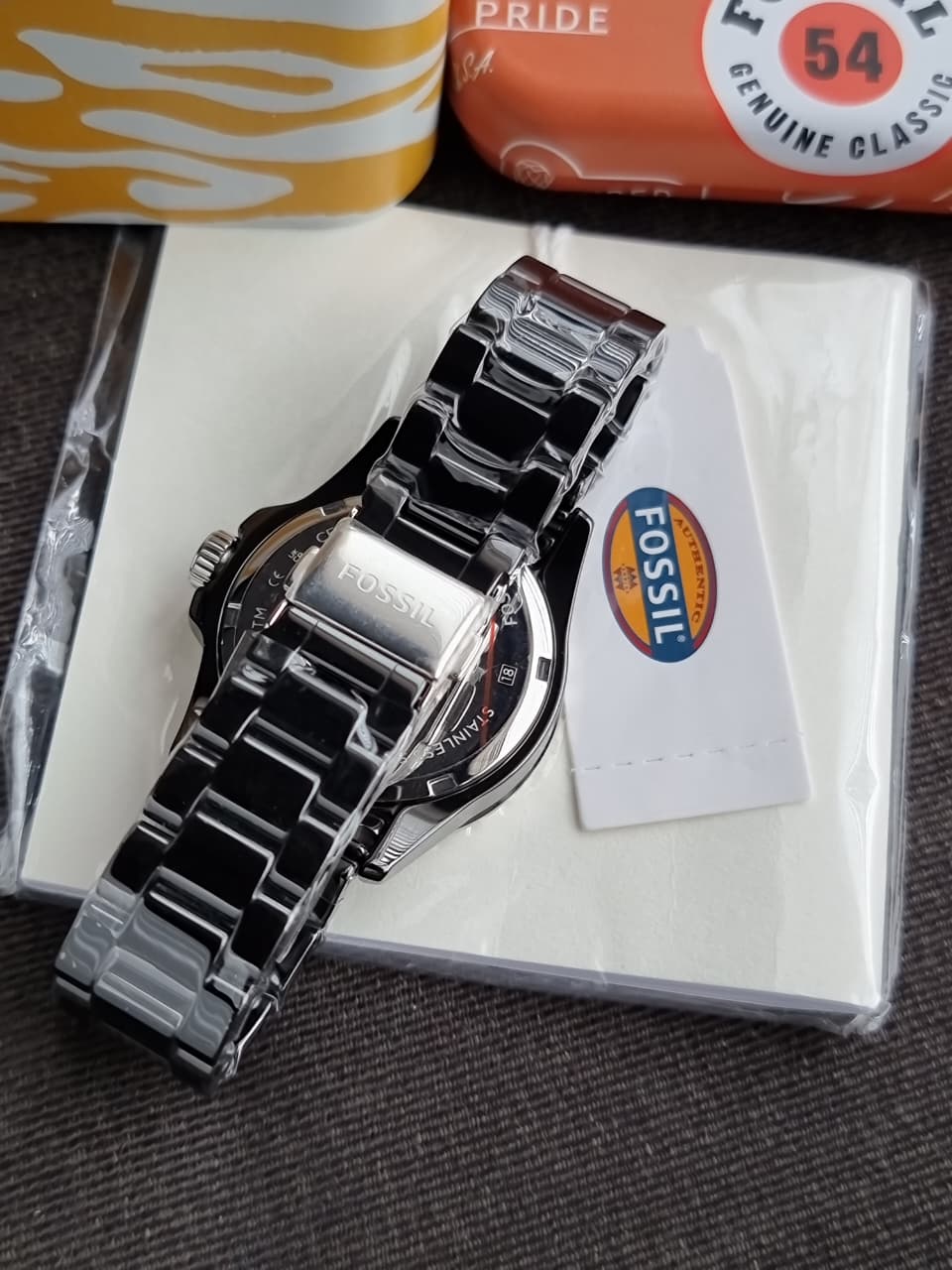 FB-01 Three-Hand Black Ceramic Watch
