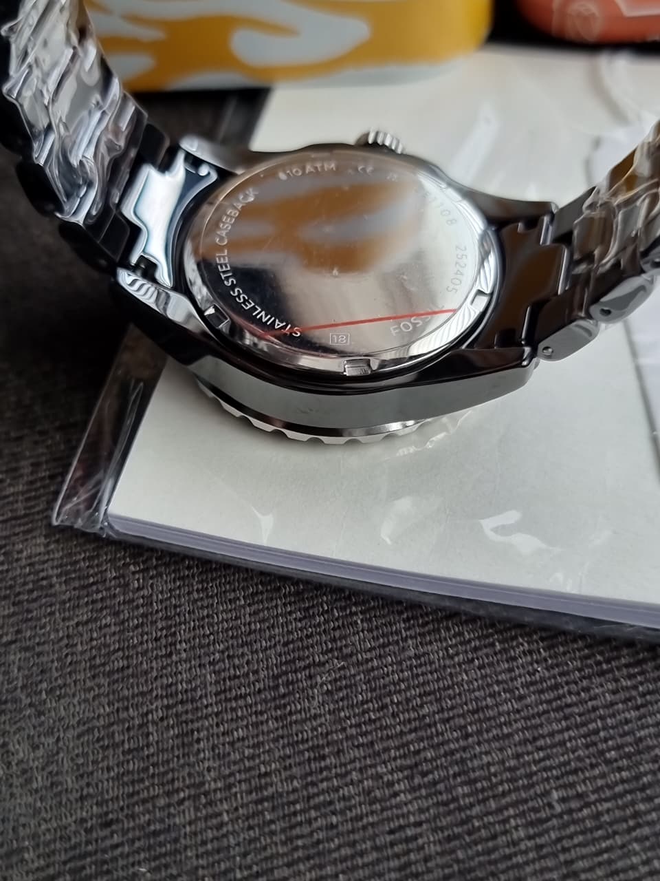 FB-01 Three-Hand Black Ceramic Watch
