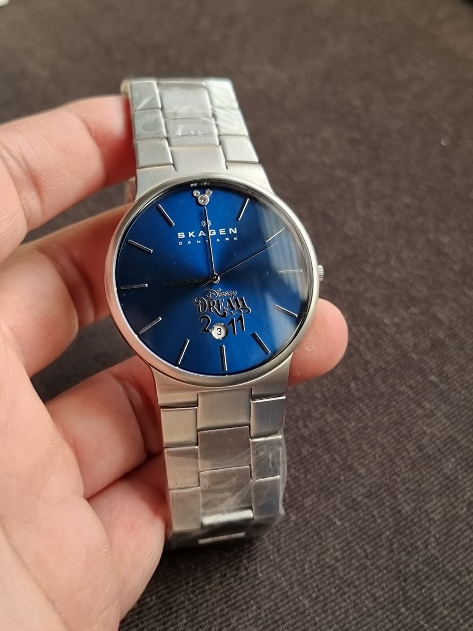 Skagen Blue Dial Diesney DCL455XLSXN Quartz Watch