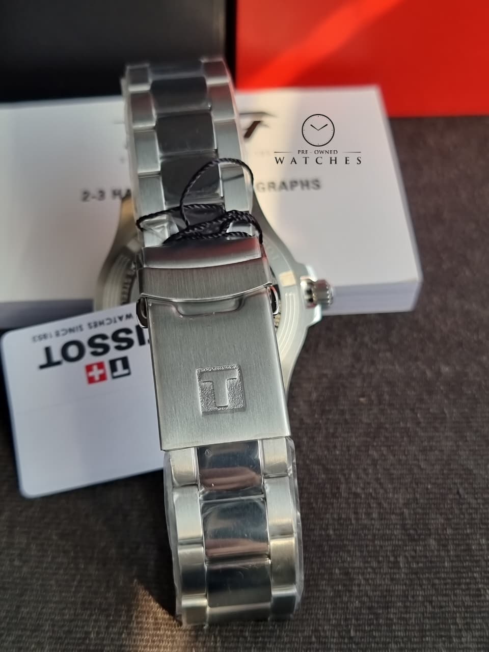 TISSOT Men’s Swiss Made Quartz Silver Stainless Steel Blue Dial 40mm Watch T120.410.11.041.00