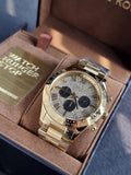MICHAEL KORS Gold Layton Glitz Watch MK5830