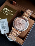 Michael Kors Women's MK6204 - Brinkley Rose Gold Watch