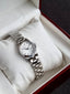 Marc by Marc Jacobs Henry Dinky Silver Dial Stainless Steel Ladies Watch MBM3198