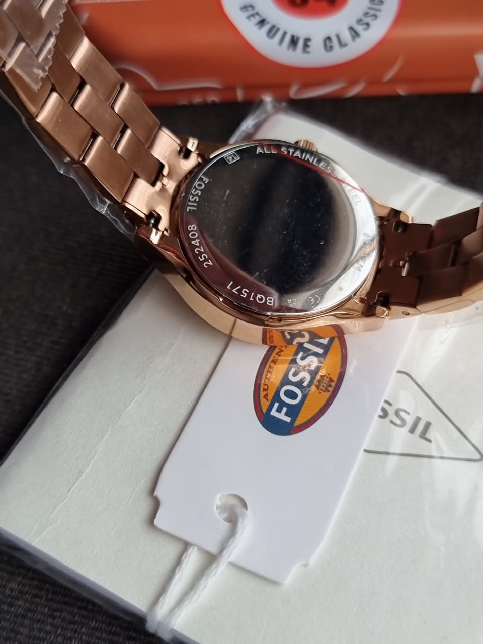 Fossil Mod Soph Analog Pink Dial Women's Watch-BQ1571