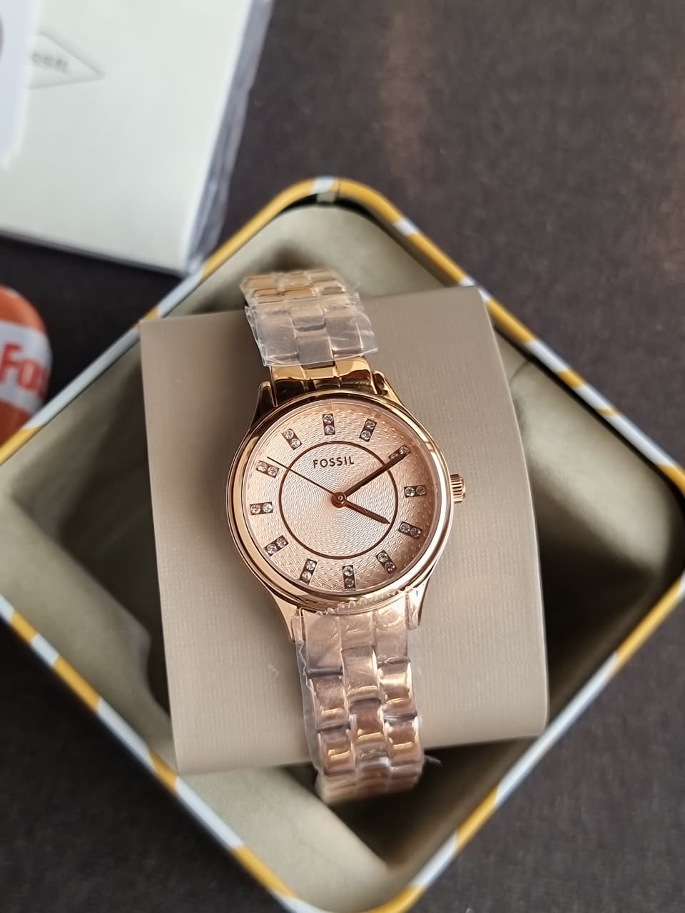 Fossil Mod Soph Analog Pink Dial Women's Watch-BQ1571