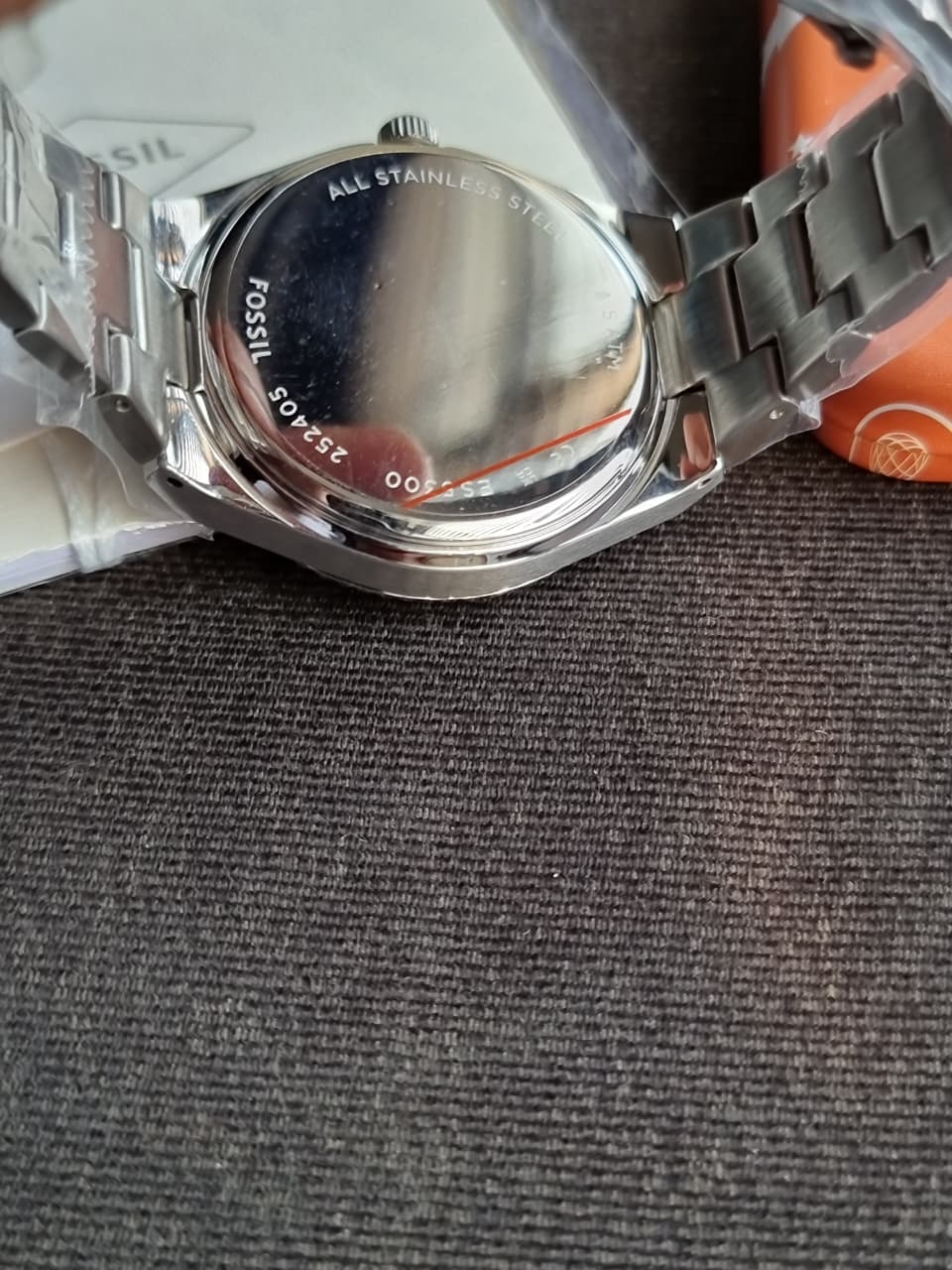 Fossil Women's Scarlette Quartz Stainless Steel Three-Hand Watch, Color: Silver (Model: ES5300)